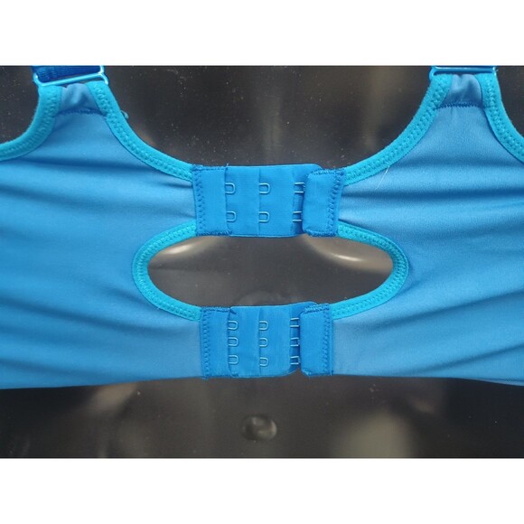 Specifixs Sports Bra 40G Blue Plus Size No Bounce Lined Lot Of 2 - Picture 2 of 7